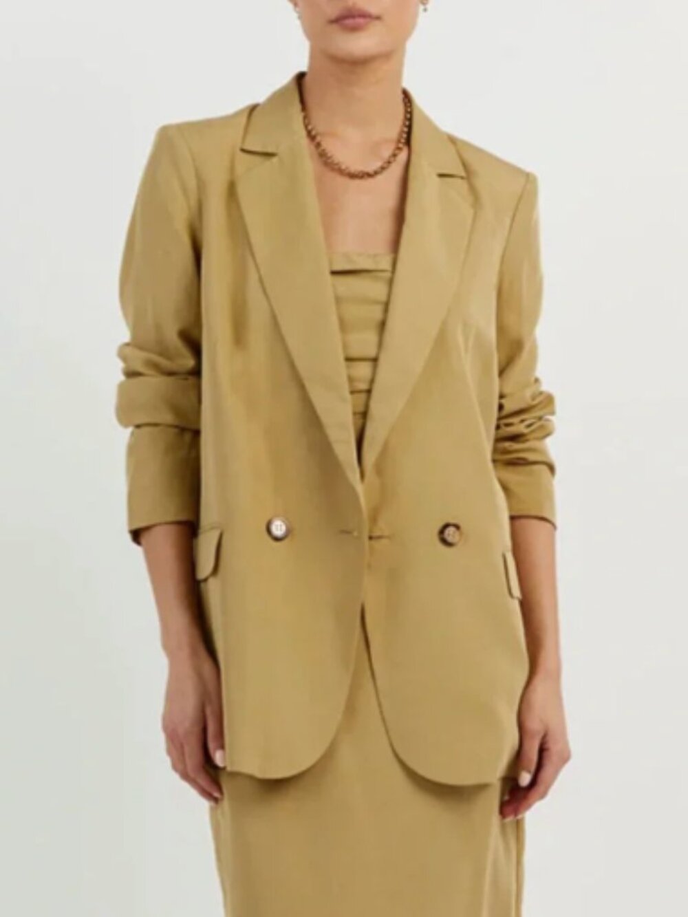 DISSH Shelby Blazer Pistachio Oversized Boxy Fit Office Jacket Size 4 Womens NWT